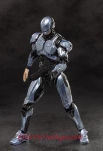 HIYA Toys 1/18 LR0085 ROBCOP 2014 ROBOCOP SILVER Action Figure In Stock NEW - Picture 1 of 5