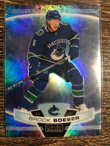 BROCK BOESER 2019-20 O-Pee-Chee Platinum Arctic Freeze Base Parallel #19/99 #4