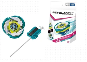PSL Beyblade X CX-07 Starter Pegasus Blast ATr Abrigo de Metal Verde Nuevo 7/19 - Imagen 1 de 6