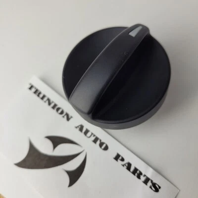 Mazda Mazda6 2006-2008 perilla de calefacción de aire acondicionado negra única (1) OEM Foto 1 de 3