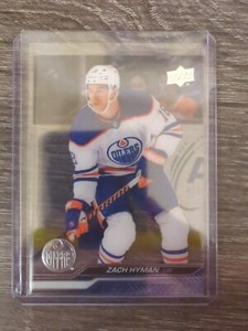 2023-24 Upper Deck Series 1 Hockey #68 Zach Hyman Clear Cut
