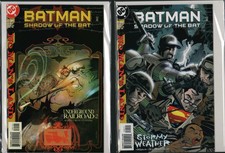 BATMAN  Shadow of the Bat (1992-2000) #91 #92   #UNUSED B&B   HL7.1237