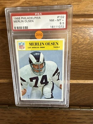 1966 Philadelphia - Merlin Olsen #102 - Image 1 of 2