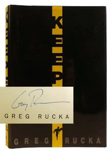 Greg Rucka KEEPER SIGNED 1st Edition 1st Printing - Imagen 1 de 1