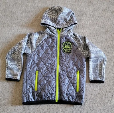 DISNEY STAR WARS ~ Chaqueta ~ Sudadera con capucha para niños talla 5 Foto 1 de 4