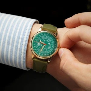 Vintage "ANTARTIDE" 24 ORE 40mm. Orologio da polso uomo SOVIETICO AUTOMATICO - Foto 1 di 6