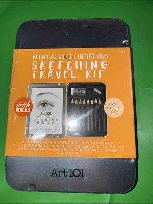 Mini kit de esboços de viagem Art 101 ferramentas criativas - Imagem 1 de 3