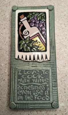 2003 The Potter's Shed Michael Malcone, Sometimes I Drink Wine  - Image 1 of 4