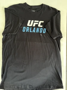 UFC Orlando Mens Black XL Tee Thompson VS Holland Dec.3 Orlando Amway Center - Picture 1 of 3