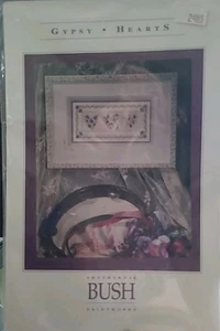 Shepherd’s Bush ZIGEUNERHERZEN Leinen Kreuzstich Set mit Seide & Perlen Paket - Bild 1 von 3