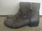 New ANNE KLEIN FLEX 8 Ankle Gray Boots Booties