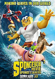 The Spongebob Movie - Sponge Out Of Water (DVD, 2015)