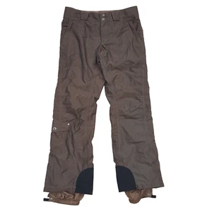 Columbia Womens Titanium Omni Tech Pants Size S Brown Waterproof Ski Snowboard - Picture 1 of 9