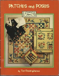 PATCHES UND POSIES von Teri Christopherson ~ 1995 SC enthält Muster - Bild 1 von 2