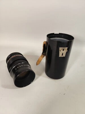 DDR Objektiv Pentacon 2,8 / 135 Objektivköcher Bajonett Fotograf Zubehörpaket - Bild 1 von 4