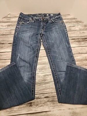 Pantalones de mezclilla elásticos Miss Me embellecidos Bootcut Jp5010rl 29/32 Foto 1 de 4