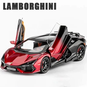 1:24 Lamborghini Revuelto Supercar Alloy Car Diecasts Toy with Sound and light - Picture 1 of 18