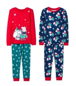 Peppa Pig Pajama Set Toddler Girls' (2 Pair) 2T - Picture 1 of 1