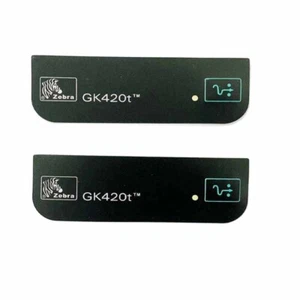 5pcs New Keypad Overlay Replacement for Zebra GK420T Label Printer - Picture 1 of 2