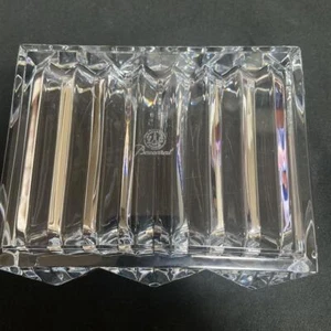 Baccarat Louxor Estuche Accesorio Transparente Caja Joyero Pequeña Caja Naranja Usado - Imagen 1 de 7