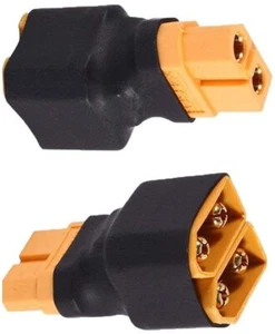 Adapter Y XT60 PARALLEL zwei XT60 Stecker auf eine XT60 Buchse ohne Kabel - Bild 1 von 2