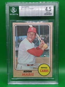 1968 Topps Roger Maris #330  St. Louis Cardinals BGS 4.5 - Picture 1 of 2
