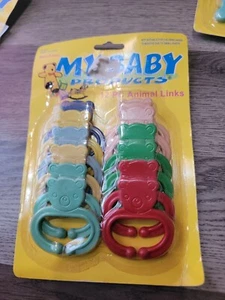 Vintage My Baby Products 12pc Animal Links. B1-240 - Picture 1 of 6