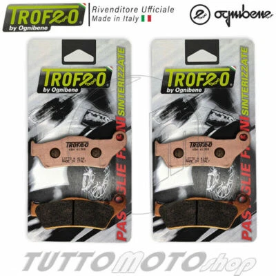 Pastiglie YAMAHA XTZ Tenere 700 2019-2023 / Kit freno anteriore TROFEO OGNIBENE - Immagine 1 di 4