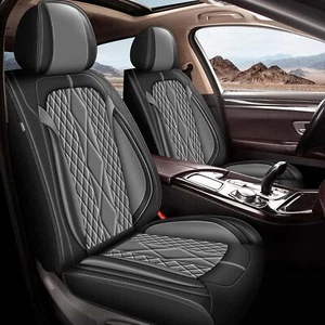 Car Front Row For Chevy Colorado 2015-2024 Crew Cab Z71 LT ZR279 Seat Cover 2pcs - Picture 1 of 6