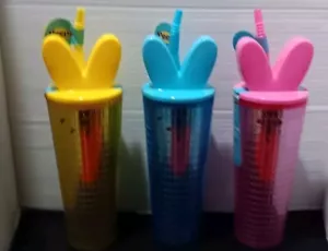 3 Easter PEEPS Bunny Double Wall Tumbler - Picture 1 of 10