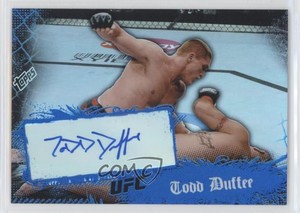 2010 Topps UFC Main Event Debut Todd Duffee Tim Hague vs #126 Rookie Auto RC