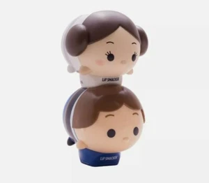 Bálsamo labial Lip Smacker Star Wars Tsum LEIA & HAN SOLO edición limitada - Imagen 1 de 3