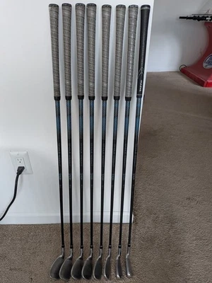 Juego de plancha de una longitud de peso único MAZEL, derecha, Sr flex, 4-PW (8 palos) Foto 1 de 4