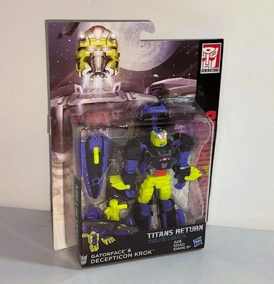 Transformers Titans Return Decepticon Krok & Titan Master Gatorface NEW SEALED - Image 1 of 4
