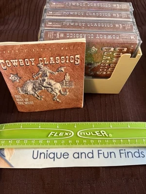 Reader's Digest Cowboy Classics 4 Cassette Tapes The Best of the West New Foto 1 de 4
