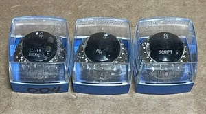 3 IBM Typewriter Element Balls For Selectric 1&2 Script Pica Letter Gothic - Picture 1 of 3