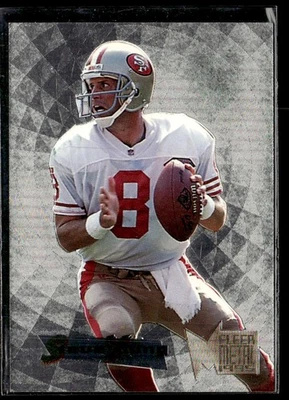 1995 Fleer Metal Steve Young Silver Flashers HSC - Image 1 of 2