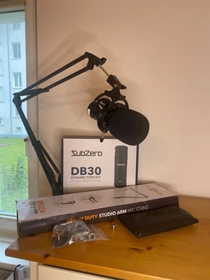 Dynamisches Podcast-Studiomikrofon / SubZero DB30 (4 Stück) - Bild 1 von 4