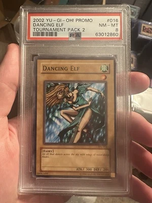 2002 Yu-Gi-Oh! Dancing Elf Tournament Pack 2 TP2 Common PSA 8 - Image 1 of 2