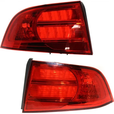 For Acura TL Tail Light Assembly Unit 2004-2006 Pair DOT Certified - Image 1 of 3