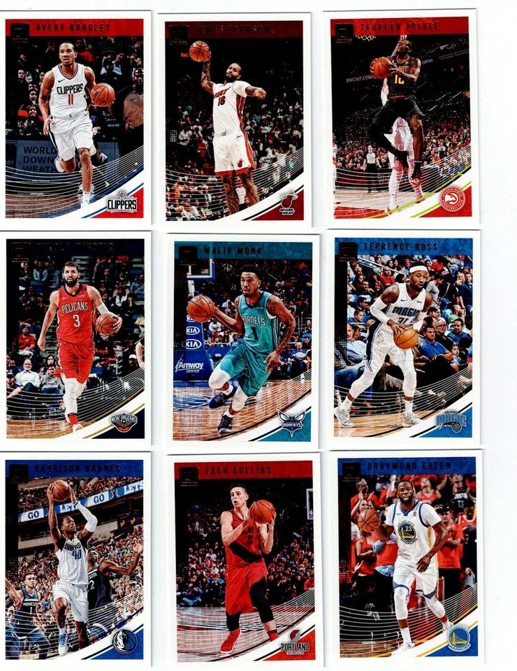 2018-19 DONRUSS BASKETBALL COMPLETE YOUR SET U PICK - Image 1 of 1