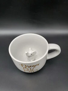 Hazel & Co "Dream Big" Peek-A-Boo Elephant Surprise Coffee/Tea Mug - Picture 1 of 7