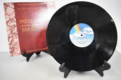 “Remembering PATSY CLINE & JIM REEVES” MCA Records LP, MCA-1467, 1982. NM - Image 1 of 2