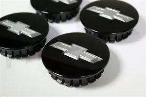 4pcs Black Wheel Cap for 2013 2014 2015 Chevrolet Camaro Coupe / Convertible - Picture 1 of 1