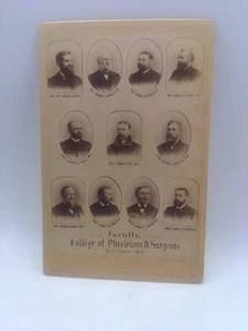 BLESSING&CO Staff Photo College of Physicians & Surgeon BALTIMORE MD **VERY RARE - Picture 1 of 2