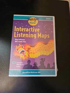 Spotlight on Music Interactive Listening Map Software &  MP3 Audio Files Grade 7 - Picture 1 of 1