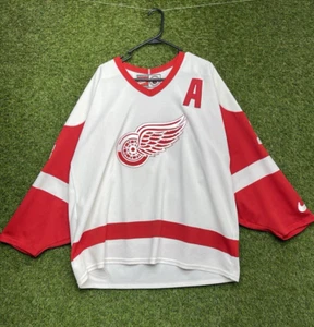 Camiseta deportiva de hockey Nike Detroit Red Wings para hombre grande Brendan Shanahan NHL costura - Imagen 1 de 14
