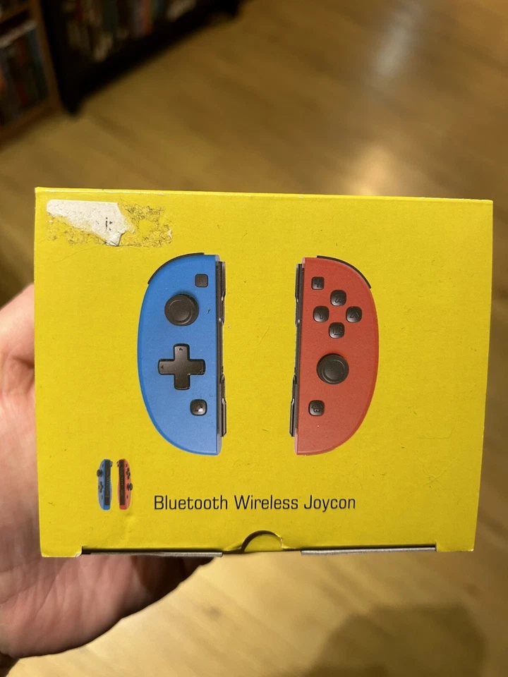 Bluetooth Wireless Joycon Built In 6 Axis Motion Sensor High Red And Blue - Image 1 of 4