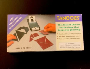 Vintage Tangoes Ancient Chinese Puzzle Game Fun Complete w/ Instructions & Box - Picture 1 of 5
