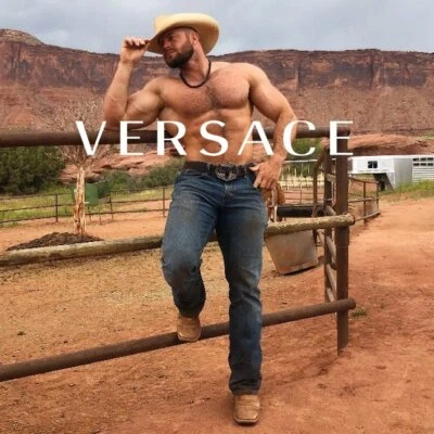 Jeans Versace V2 Classic 33w x 29i cintura apertada serve mais como 32 100% algodão - Imagem 1 de 4